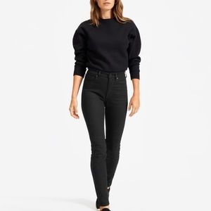 Everlane high rise skinny ankle jeans